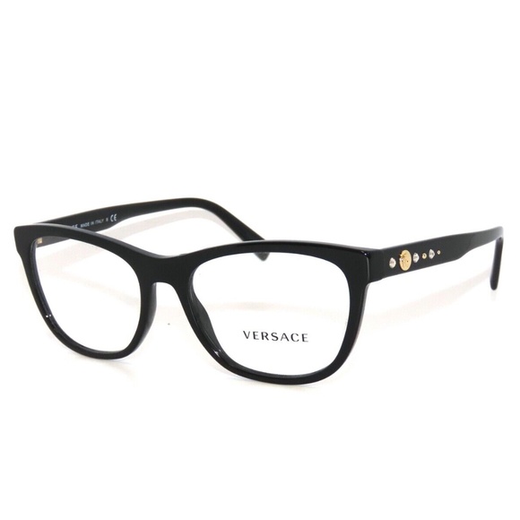 Versace 3263B GB1 54 Black 3263-B Eyeglasses